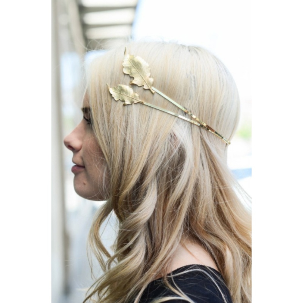 Boho Chic Leaf Halo Headband